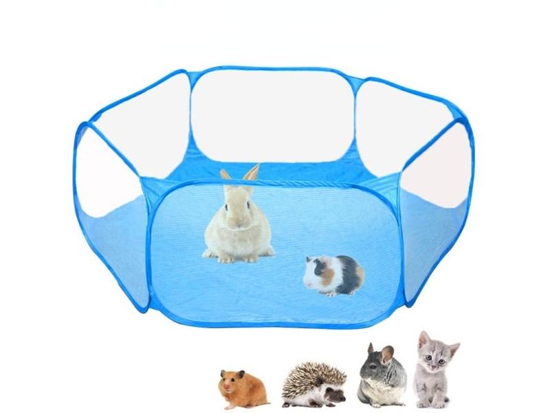 Portable Pet Cage Tent Playpen Folding Fence For Small Animals Carousel 1