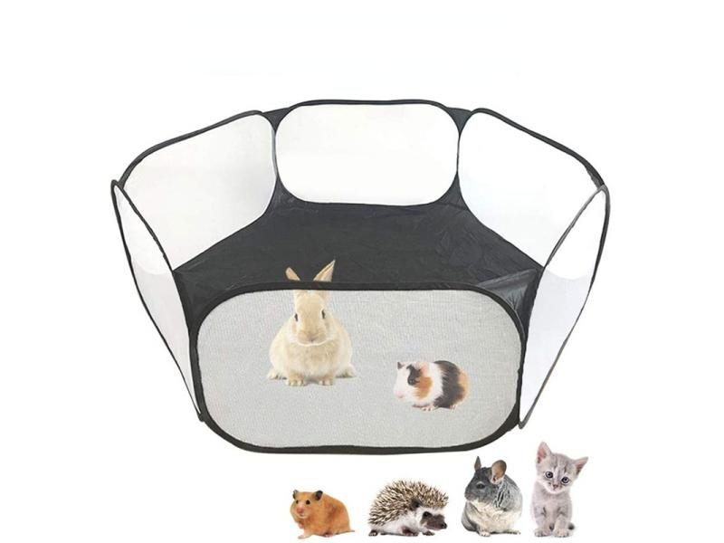 Portable Folding Cage Tent For Pet Cats Dogs Hamsters Etc. Carousel 2