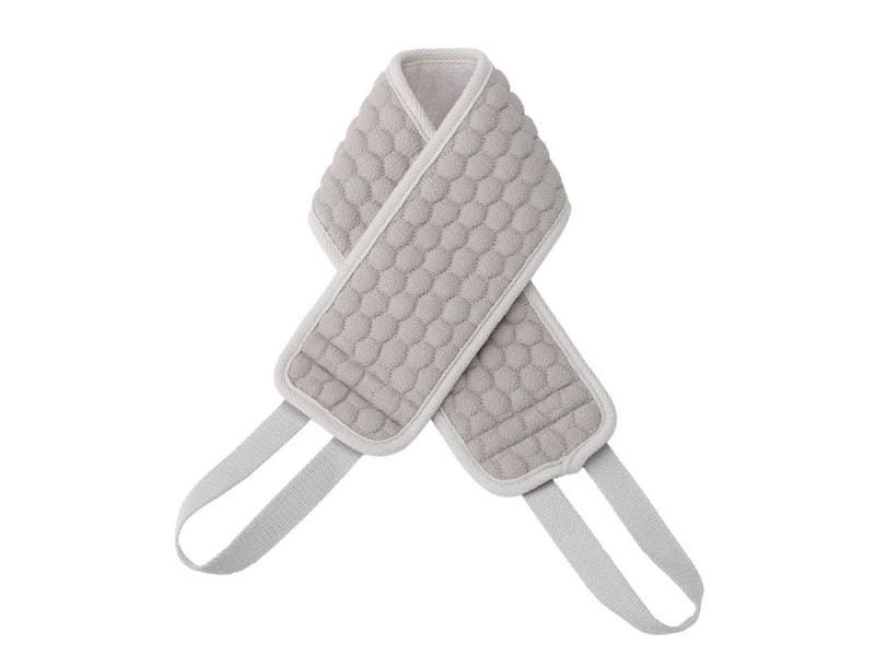 Shower Exfoliating Back Scrubber Towel Ball Glove Mud Clean Washcloth Rear Carousel 1