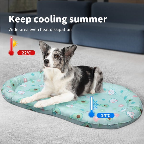 Pawz Pet Cooling Mat Dog Cat Gel Non-Toxic Bed Pillow Self-cool Summer Pad XL Carousel 2