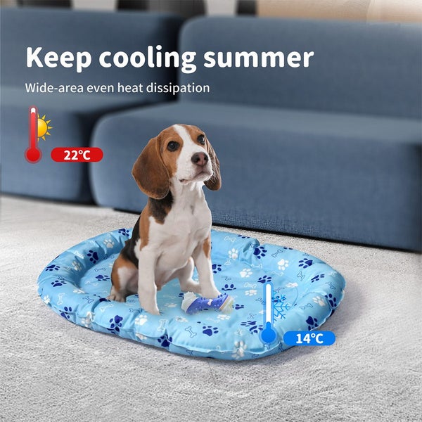 Pawz Pet Cooling Mat Dog Cat Gel Non-Toxic Bed Pillow Self-cool Summer Ice Pad M Carousel 2