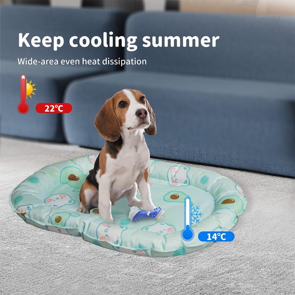 Pawz Pet Cooling Mat Dog Cat Gel Non-Toxic Bed Pillow Self-cool Summer Ice Pad M Carousel 2