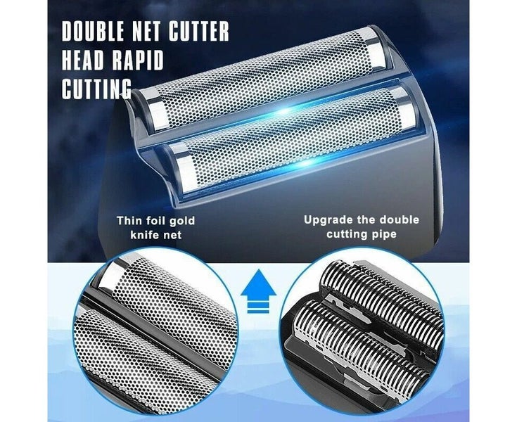 Men's Reciprocating Razor Shaver Electric Foil Rotary Wet & Dry Washable Trimmer Carousel 2