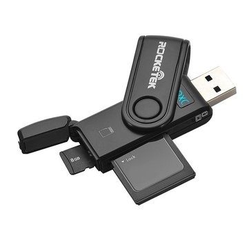 Portable USB 3.0 Micro USB TF Memory Card Card Reader - 1 Carousel 5