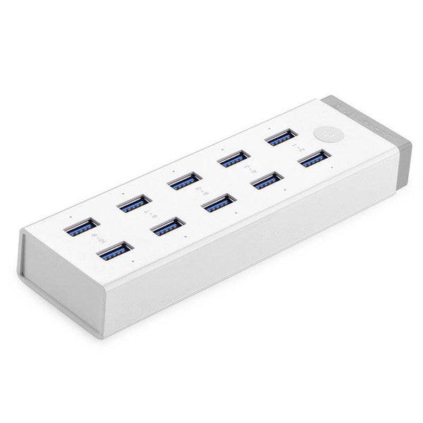 USB 3.0 10 Ports Hub With 12V 4A Power Adapter USB Splitter for Laptop PC Carousel 1