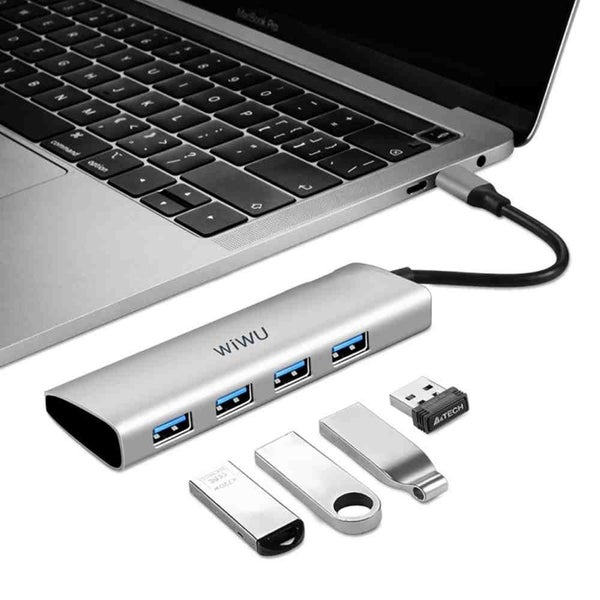 A440 4 In 1 Type-C / USB-C Multifunctional Extension HUB Adapter Carousel 3