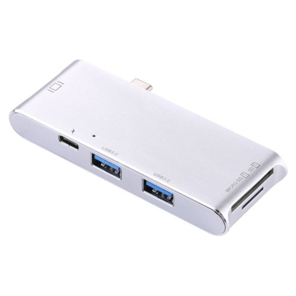 2 x USB 3.0 & SD & Micro SD Card Reader Adapter with USB-C/Type-C Charging - 1 Carousel 1