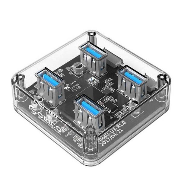 USB 3.0 Transparent Desktop HUB - 2 Carousel 1