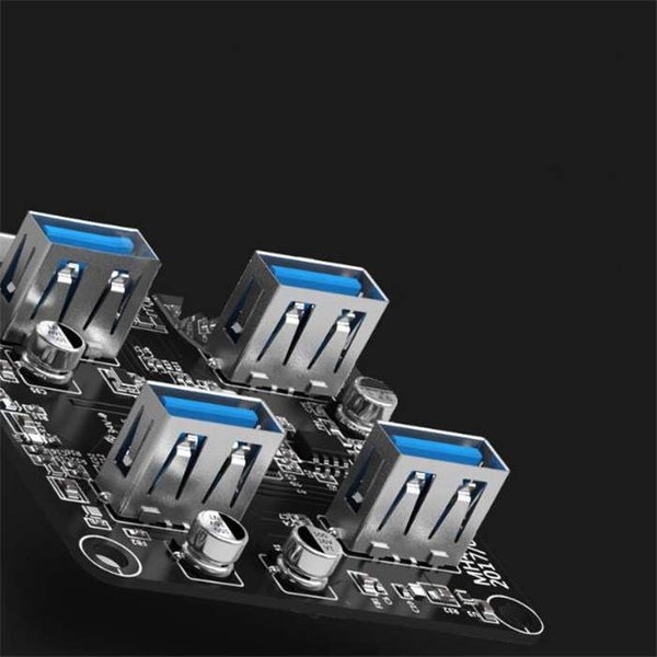 USB 3.0 Transparent Desktop HUB - 2 Carousel 2