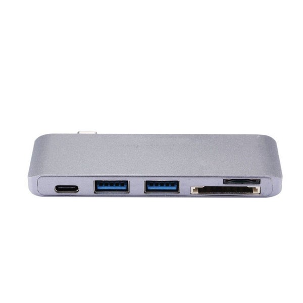 5-ports (USB-C / Type-C & 2*USB 3.0 & Micro SD & SD) Card Reader & HUB Carousel 2