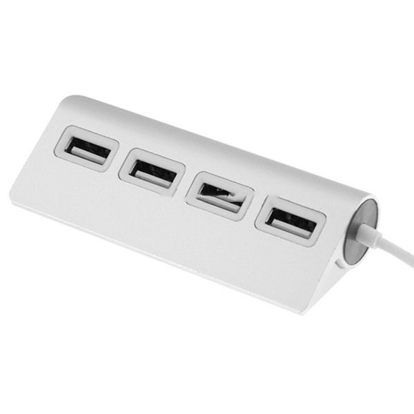 High Speed 480Mbps 4 Ports USB 2.0 HUB Mini Aluminum USB Splitter Carousel 3