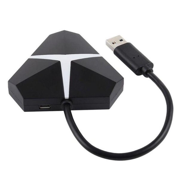 5Gbps Super Speed 4 Ports USB 3.0 HUB Adapter - BLACK Carousel 1