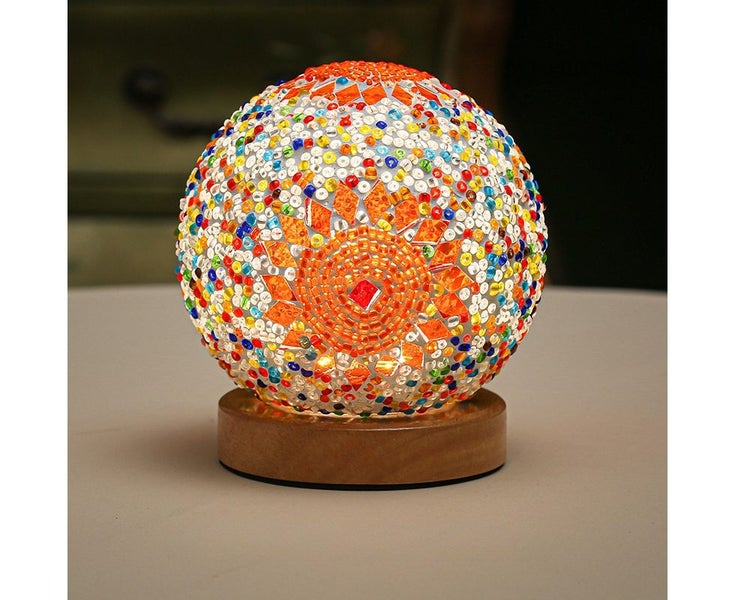 Creative Baroque Romantic Night Light with Bohemian Style USB Rechargeable De Carousel 1