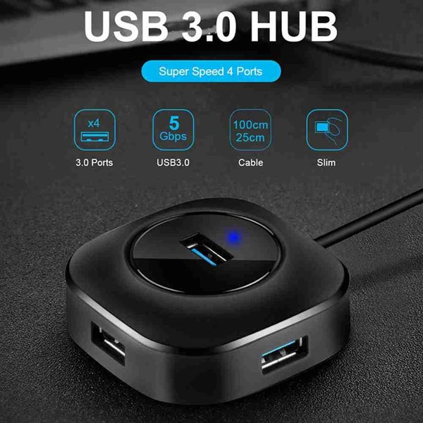 4 Ports Speed Mini Multiple 3 Hab usb3.0 HUB Port USB-Hub Expander For Laptop-1 Carousel 2