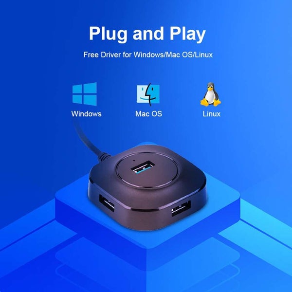 4 Ports Speed Mini Multiple 3 Hab usb3.0 HUB Port USB-Hub Expander For Laptop-1 Carousel 5