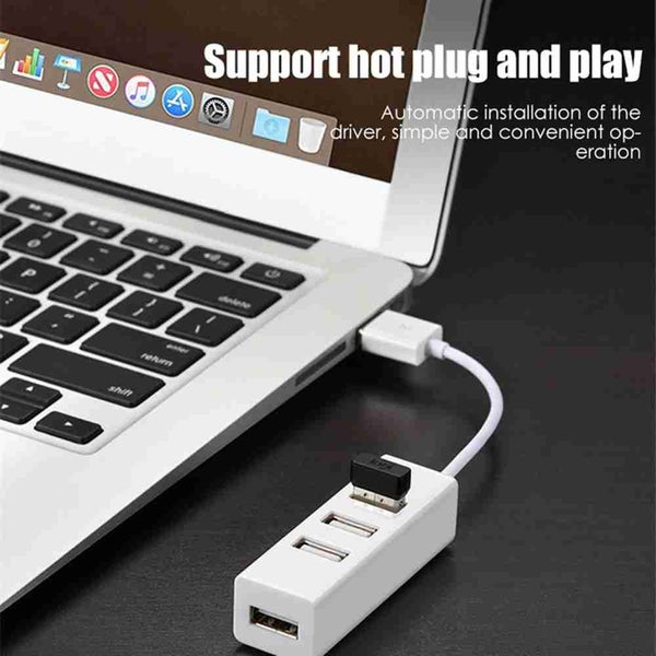 USB Splitter 4 Port All In One For PC Windows Macbook Computer - 3PCS - W Carousel 5