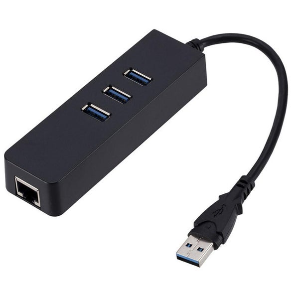 3 Ports USB 3.0 HUB USB to Rj45 Lan Network Card for Macbook Mac Desktop Carousel 2