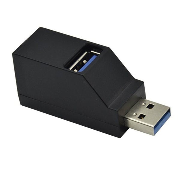 USB 2.0 HUB 3 Ports for PC Laptop Macbook Mobile Phone - 2PCS - 1 Carousel 1