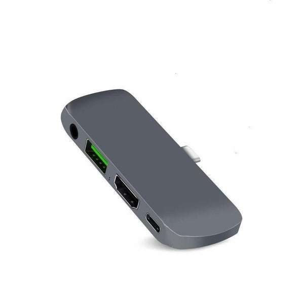 USB3.0 Docking For iPad Pro MacBook Pro Air USB 3.0 Hub - GRAY Carousel 1