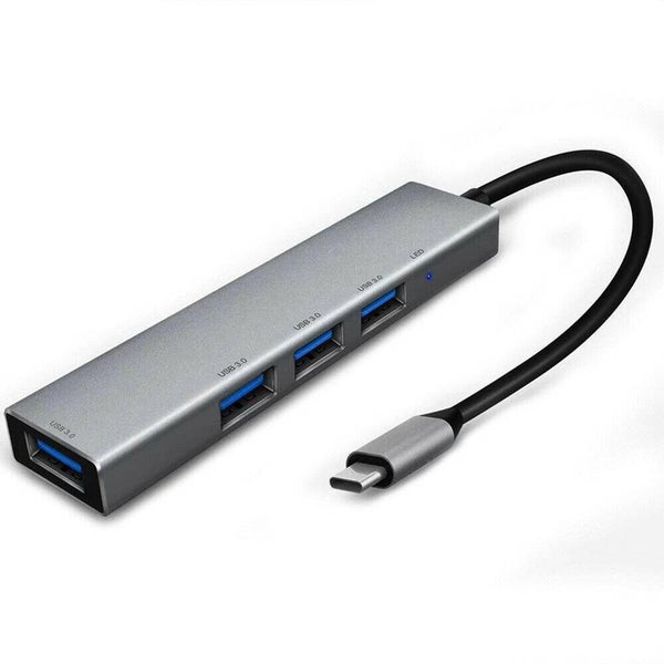 USB-C Aluminum Slim Thunderbolt USB Converter For Macbook Pro Carousel 1