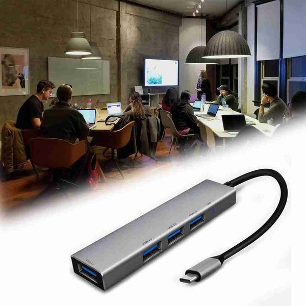 USB-C Aluminum Slim Thunderbolt USB Converter For Macbook Pro Carousel 2