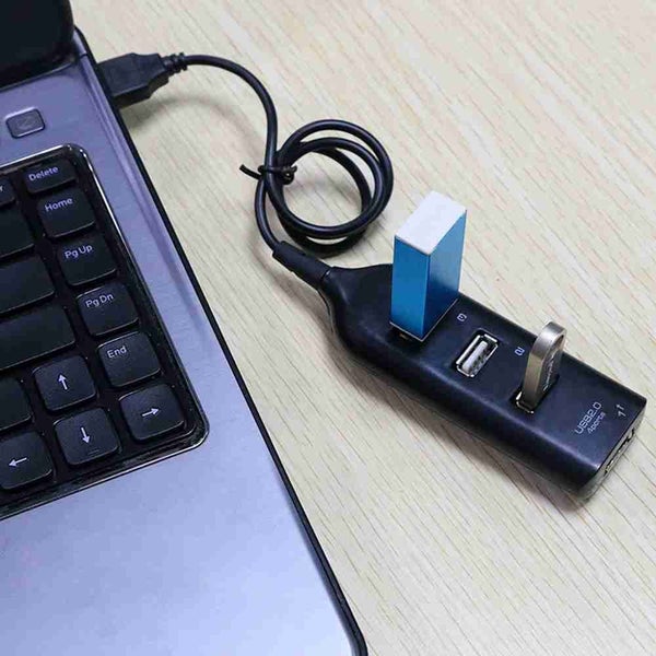 USB Hub Splitter Hub Adapter For PC Computer For Portable Hard Drives - 4PCS -B Carousel 5