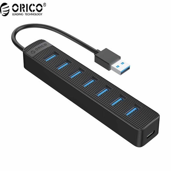 USB Splitter High Speed 4/7 Port Multiple Expander OTG Adapter For PC Computer Carousel 2