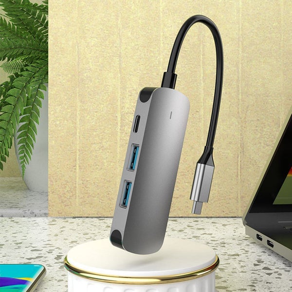 Type-C HUB for PC Laptop 5Gbps USB3.0 480Mbps USB2.0 4K HDMI USB-C Dock Carousel 5