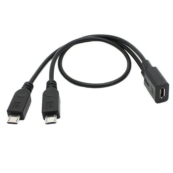 USB Male Splitter extension charge cable for Galaxy - 3PCS Carousel 1
