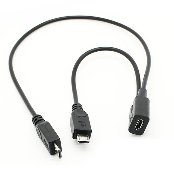 USB Male Splitter extension charge cable for Galaxy - 3PCS Carousel 2