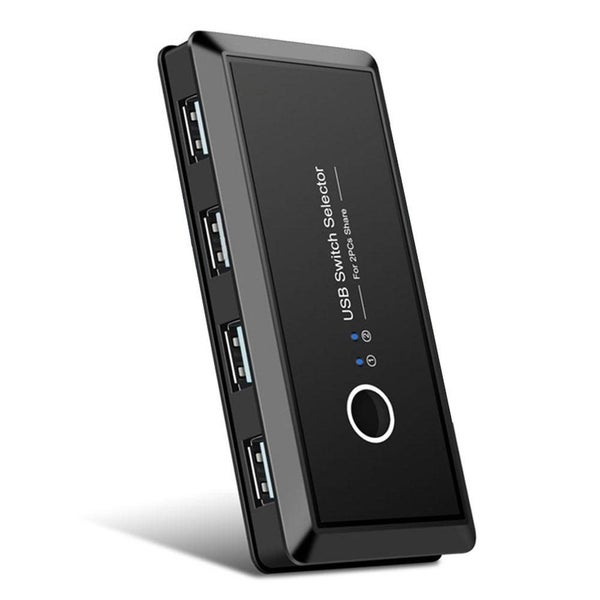 USB 2.0 Peripheral Sharing Switch Selector 2 PCs Sharing 4 USB Devices Carousel 1