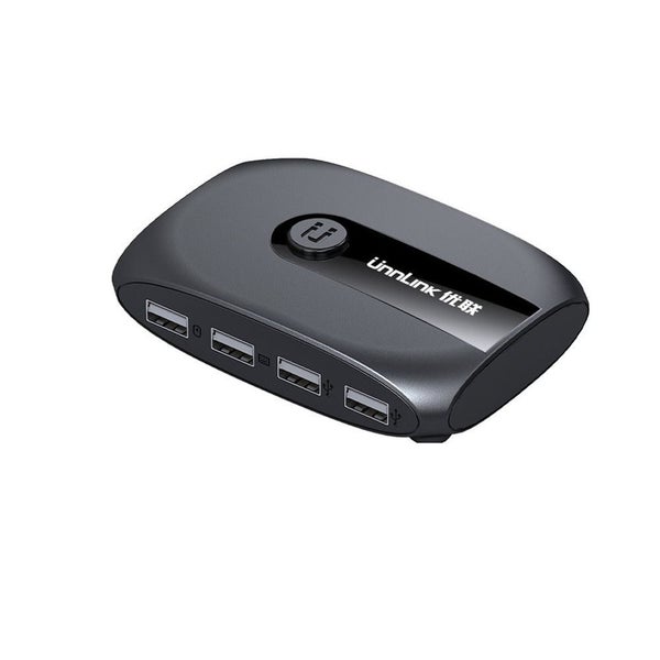 2 Ports KVM USB Switch with Extender for 2 PCs Computer Laptop Carousel 1