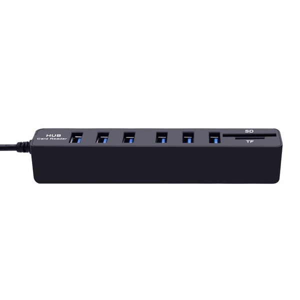 USB Splitter Hub Combo All In One for PC Computer Accessories - BLACK Carousel 2
