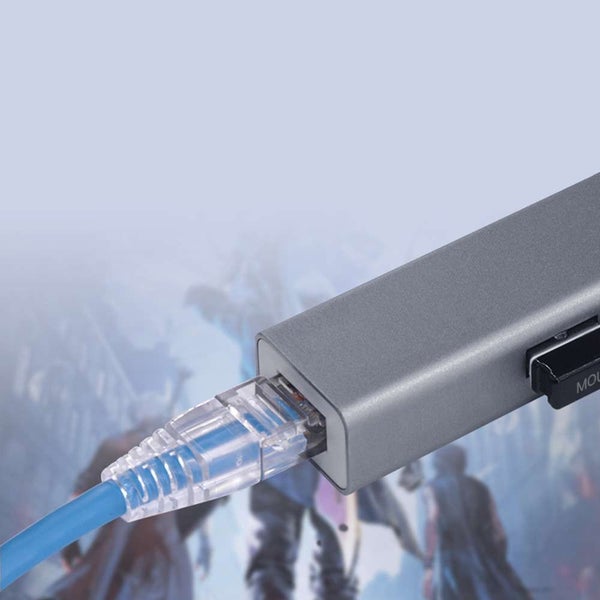 USB3.0 High speed HUB with 1000mbps ethernet port CHB012 support 1TB HDD Carousel 4