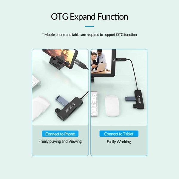 Multi 4 Port USB2.0 Splitter Portable OTG Adapter For iMac Computer Laptop Carousel 5