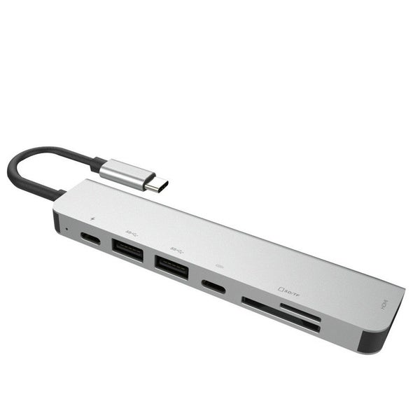 USB 3.0 Heat Dissipation Aluminum Laptop PD USB C Hub for MacBook Pro Carousel 1