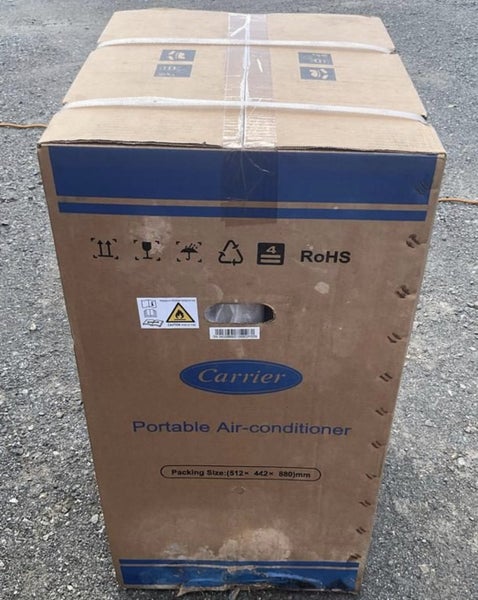Carrier Air Conditioner - Heating, Cooling, Dehumidify, Fan options - Portable Carousel 1