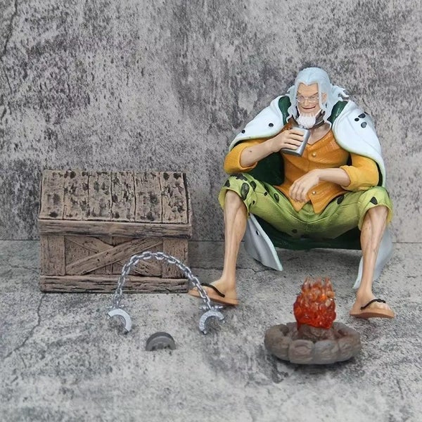 16cm Anime One Piece Figure Silver Rayleigh Action Figures Model Figurine, w/box Carousel 4
