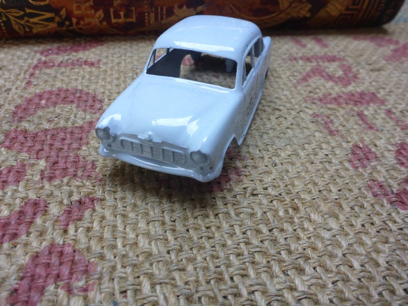 Old NZ Toy Micro Models Holden FE Sedan SA Police Traffic Division Die Cast Carousel 2