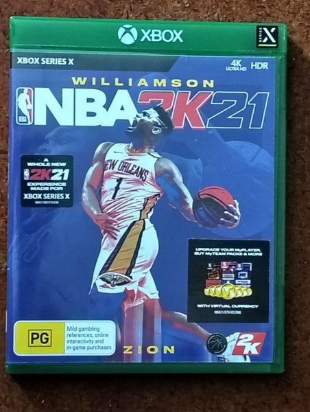 Williamson NBA 2K21 Xbox Series X game Carousel 1