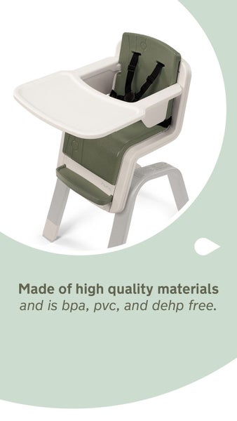 NUNA Zaaz Highchair - Pine Carousel 15
