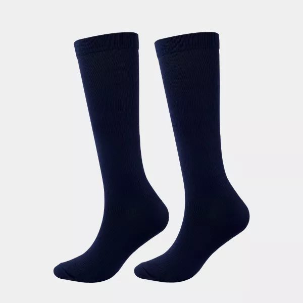 Varicose Veins Compression Socks Fit For Golf Rugby Hiking Travel Carousel 1