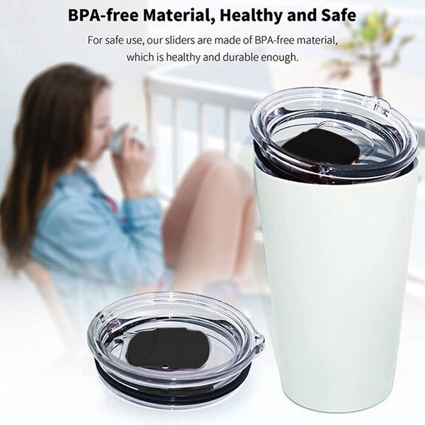 2pcs 20/30oz Mug Tumbler Lid For Yeti Magslider Slider Replacement Rambler Carousel 2