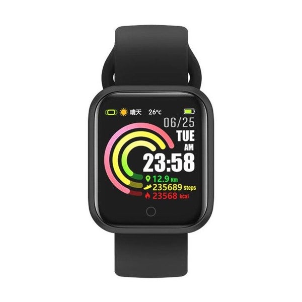 Oxygen Monitor Multi-sport Modes Intelligent Alarm Clock Smart Watch - 1 Carousel 1