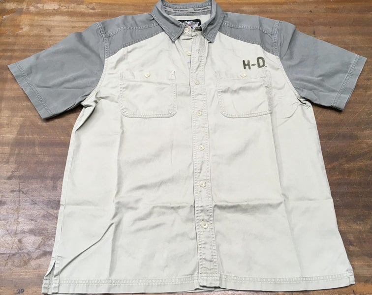 Harley-Davidson canvas / cotton shirt Size M - WORN ONCE Carousel 1