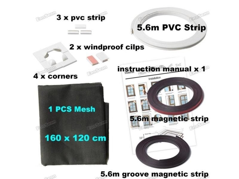 Adjustable DIY Customize Magnetic Window Screen Windows For Motorhomes Carousel 1