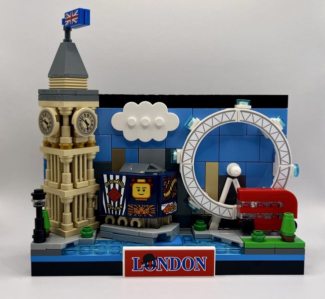 LEGO London Postcard 40569 Carousel 1