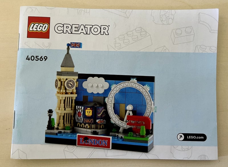 LEGO London Postcard 40569 Carousel 2