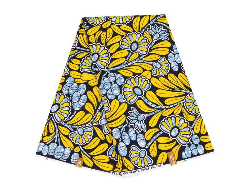 Ankara African Prints Patchwork Real Wax Dress Sewing Tissu Craft DIY Textile Carousel 1