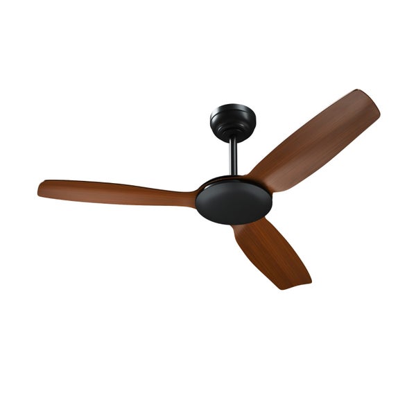 Vevare 52'' Ceiling Fan DC Motor 3 ABS Blades with Remote Control Timer Wood Carousel 2